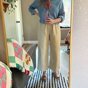 Elizabeth Suzann Florence Pants in 100% Cotton Canvas